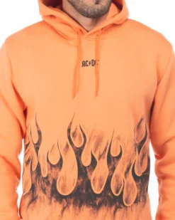 ACDC - UOMO FELPA CON CAPPUCCIO