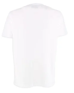 ADMIRAL - TSHIRT BIANCA CON LOGO BANDIERA DA UOMO - AD3151_004