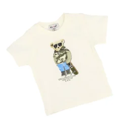 AMERICAN RAP - BABY MASCHIETTO TSHIRT MEZZA MANICA CON STAMPA