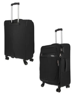AMERICAN TOURISTER- DEEP DIVE  TROLLEY TESSUTO 4 RUOTE CON COMBINAZIONE TSA