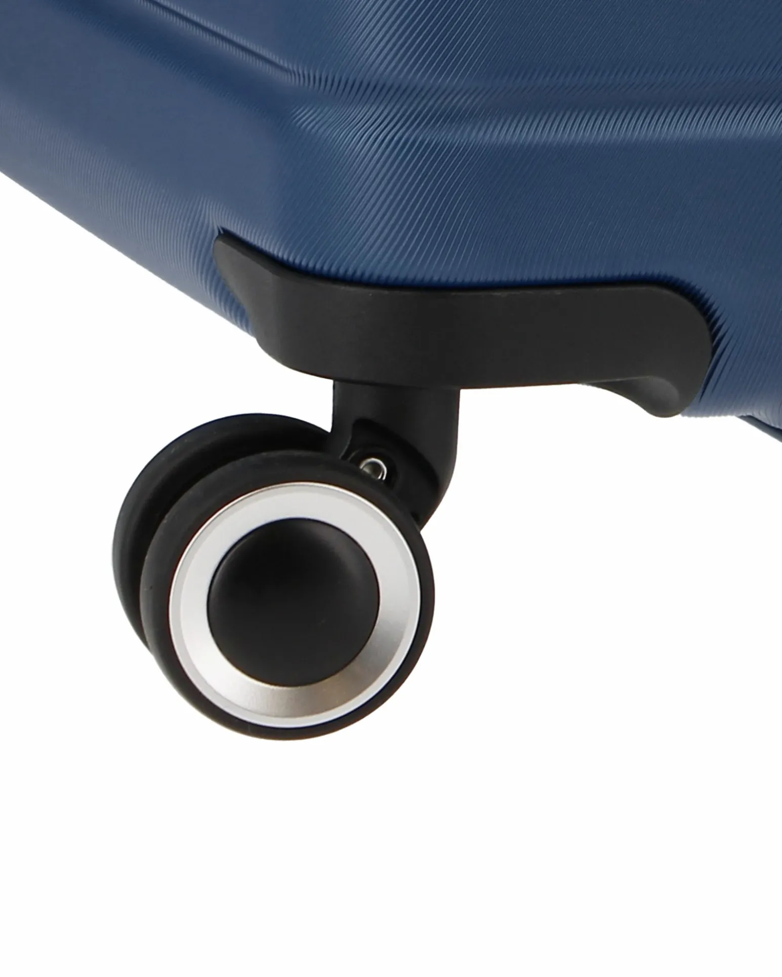 AMERICAN TOURISTER - TROLLEY BLU IN ABS 4 RUOTE CON COMBINAZIONE TSA