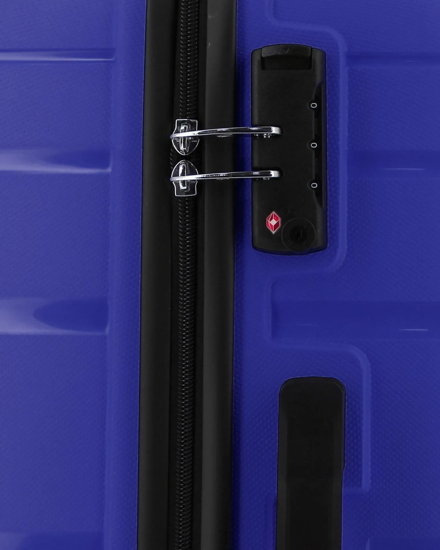 AMERICAN TOURISTER - TROLLEY IN PROPILENE BLU 4 RUOTE CON COMBINAZIONE TSA
