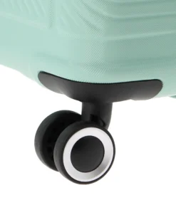 AMERICAN TOURISTER - TROLLEY VERDE IN ABS 4 RUOTE CON COMBINAZIONE TSA