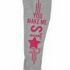BACHATA - BIMBA LEGGINGS GRIGIO/FUXIA