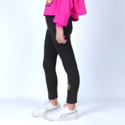 BACHATA - BIMBA LEGGINGS NERO/GIALLO