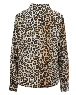 BACHATA - Camicia manica lunga leopardata