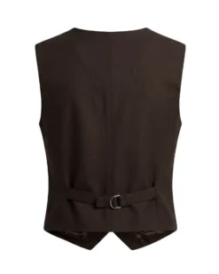 BACHATA - Gilet marrone da donna