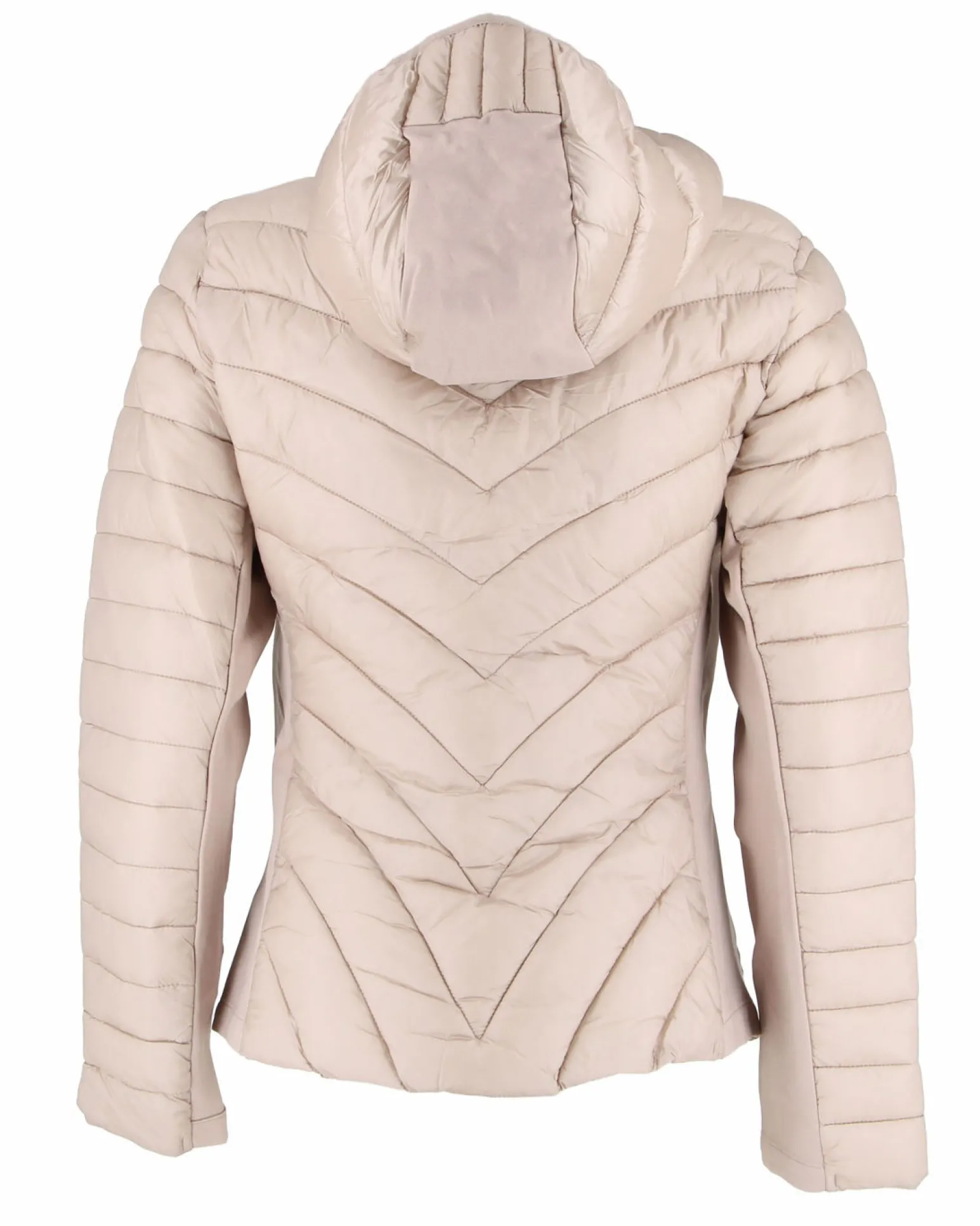 BACHATA - GIUBBINO 100GR BEIGE DA DONNA CON CAPPUCCIO