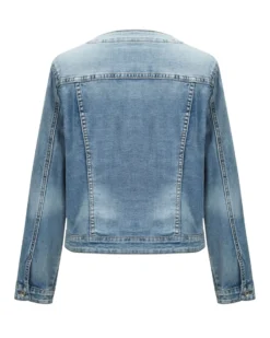 BACHATA - GIUBBINO JEANS DA DONNA CON PERLE E STRASS