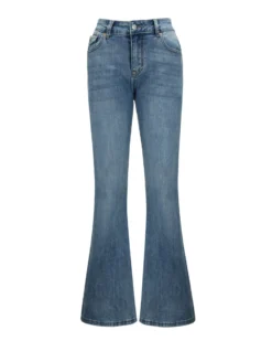 BACHATA - Jeans a zampa denim blu medio