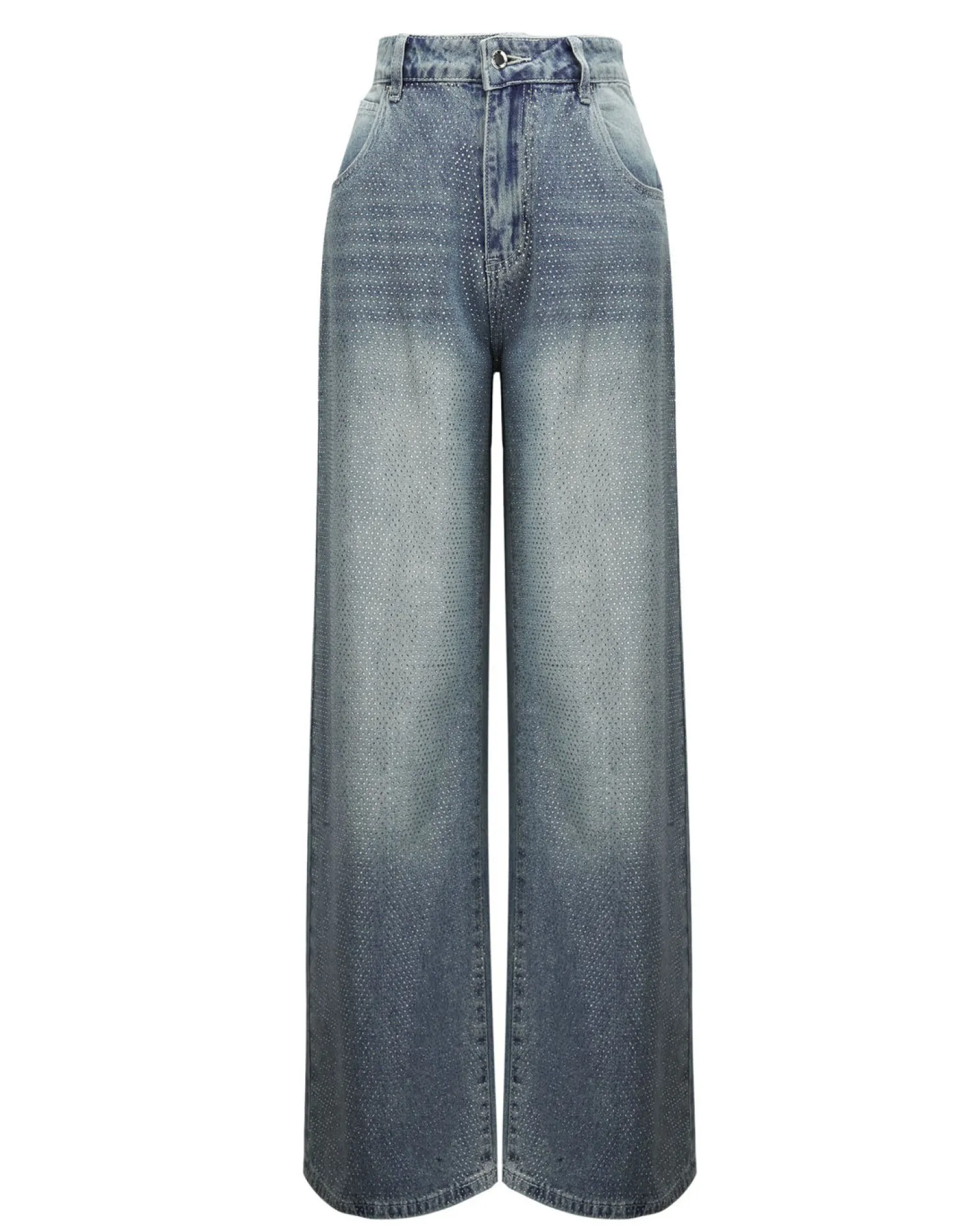 BACHATA - Jeans denim effetto sabbiato