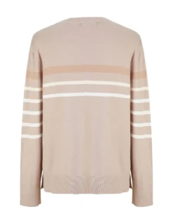 BACHATA - Maglia manica lunga beige da donna