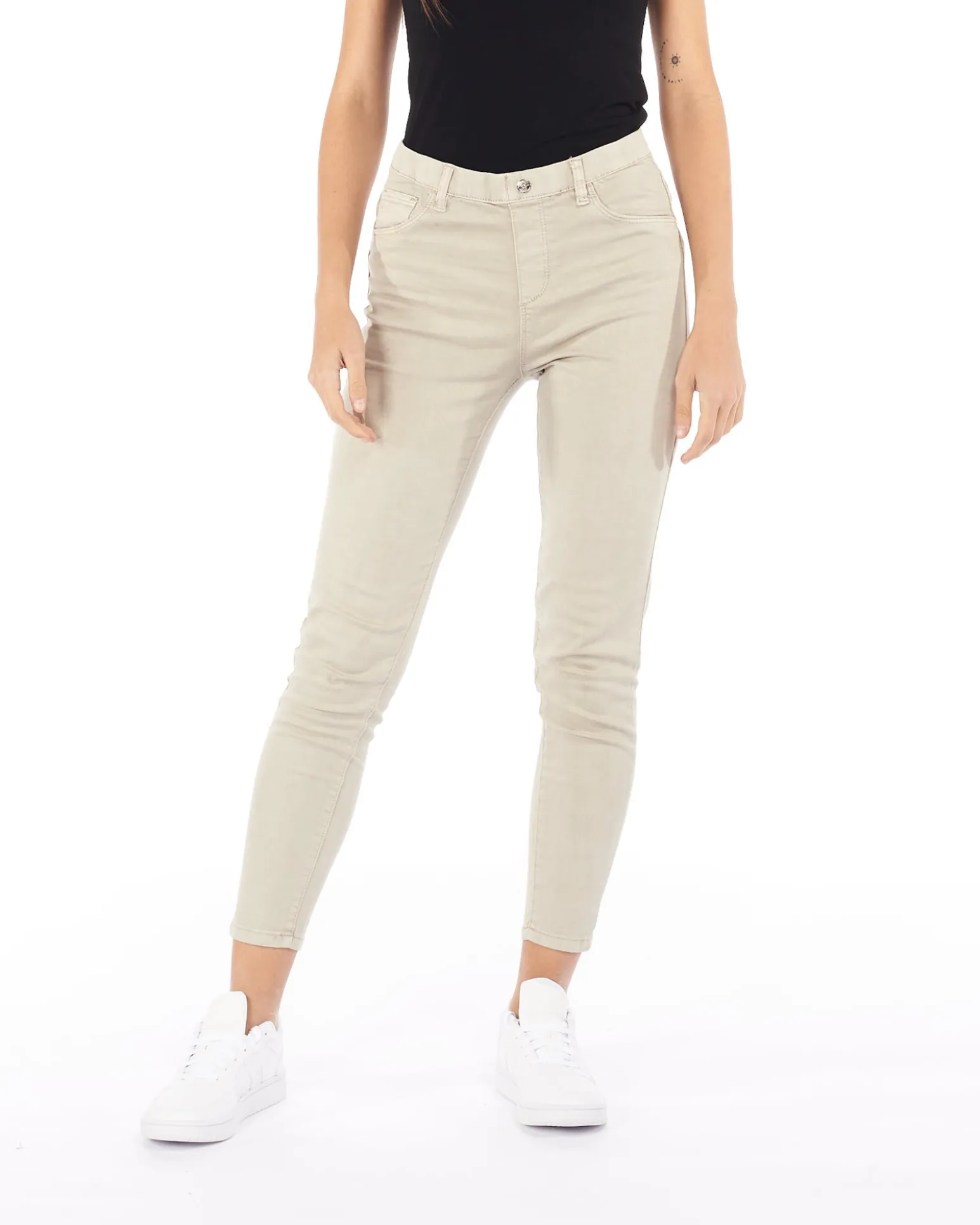 BACHATA - PANTALONE COTONE FINTO 5TASCHE