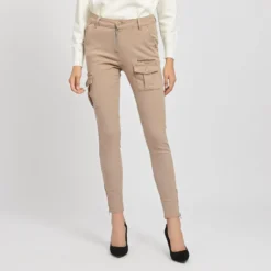 BACHATA - PANTALONE TASCHE LATERALI CON ZIP ALLE CAVIGLIE