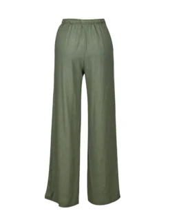 BACHATA -Pantalone verde militare con tasche