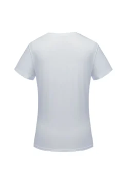 BACHATA - TSHIRT MANICA CORTA BIANCA CON STAMPA BORSETTA