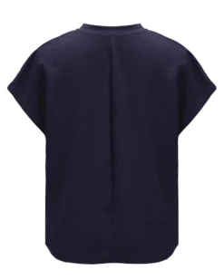 BACHATA - Tshirt manica corta blu