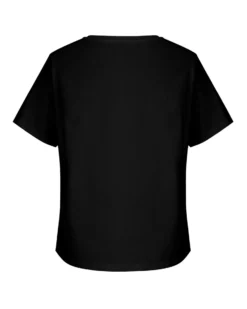 BACHATA - Tshirt manica corta con stampa nera