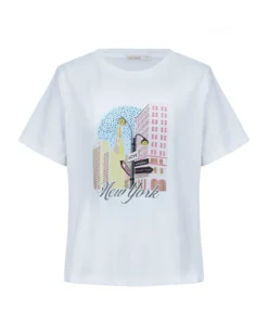 BACHATA - Tshirt manica corta con stampa