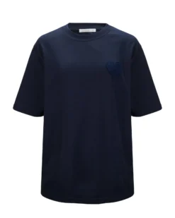 BACHATA - Tshirt manica corta con ricamo del cuore