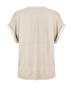BACHATA - Tshirt manica corta ivory