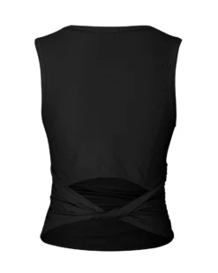 BACHATA - Tshirt smanicata nera