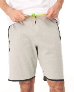 BERMUDA IN FELPA CON ZIP