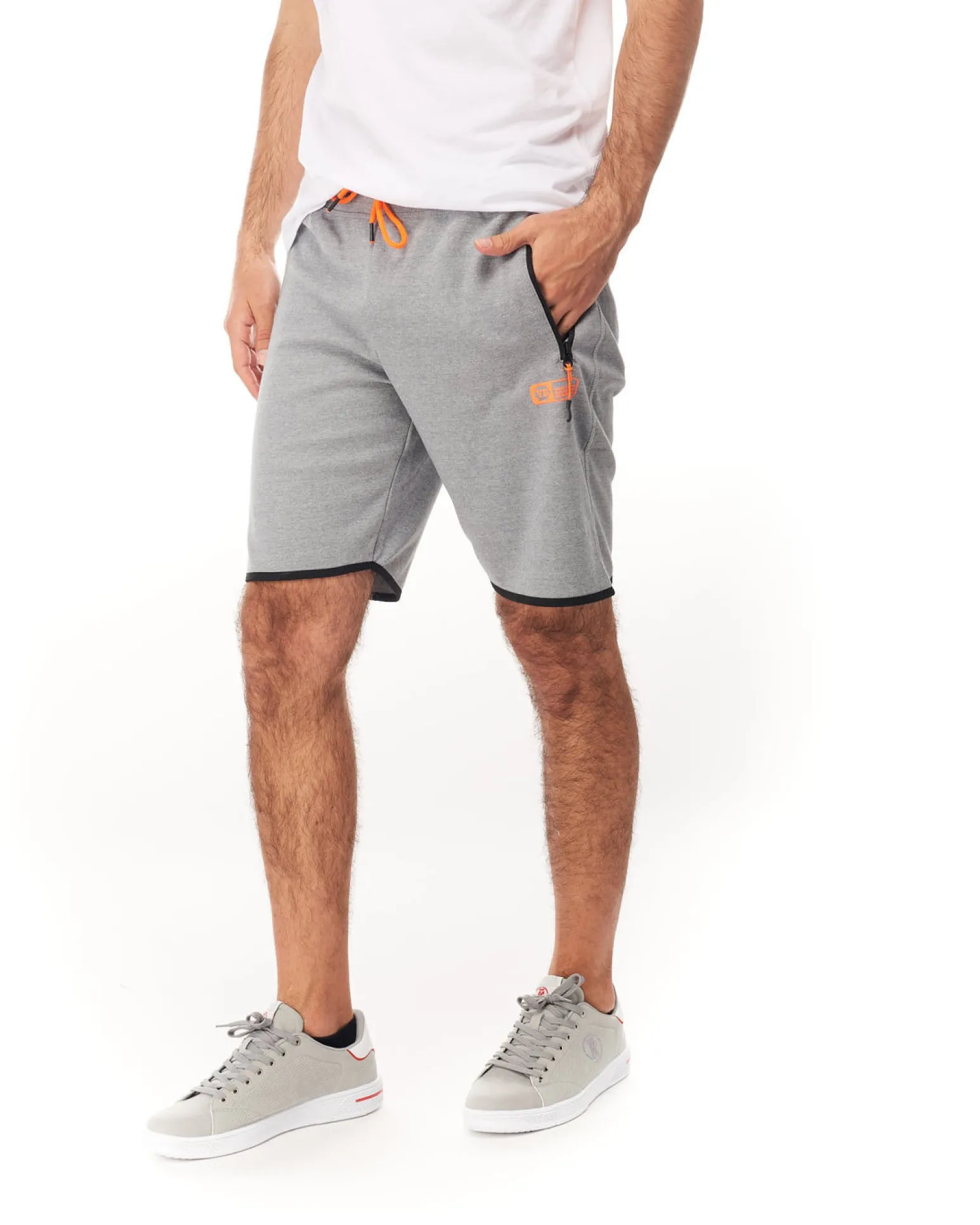 BERMUDA IN FELPA CON ZIP