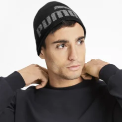 BERRETTO ESS LOGO BEANIE BLACK