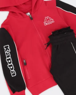 BIMBO TUTA FULL ZIP CON CAPPUCCIO