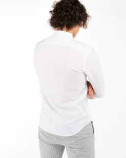 BLUE LEMON - CAMICIA MANICA LUNGA LINO COREANO