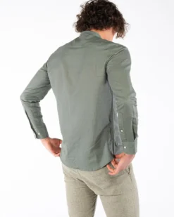 BLUE LEMON - CAMICIA MANICA LUNGA LINO COREANO