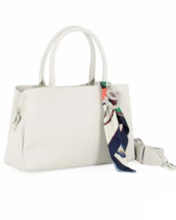BORSA A MANO 2MANICI C/CHARM+FOULARD