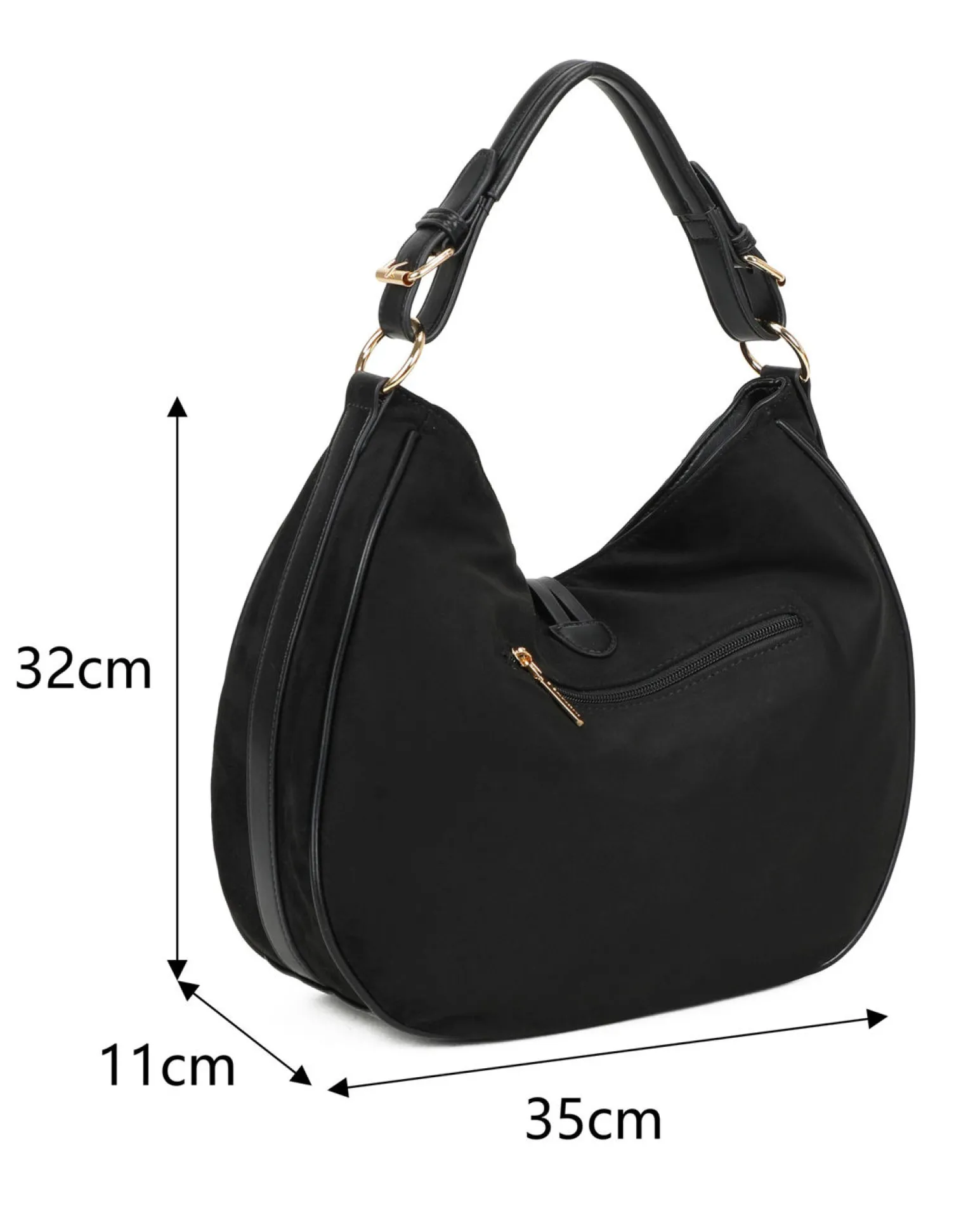 BORSA A SPALLA C/PENNACCHIO A FRANGE