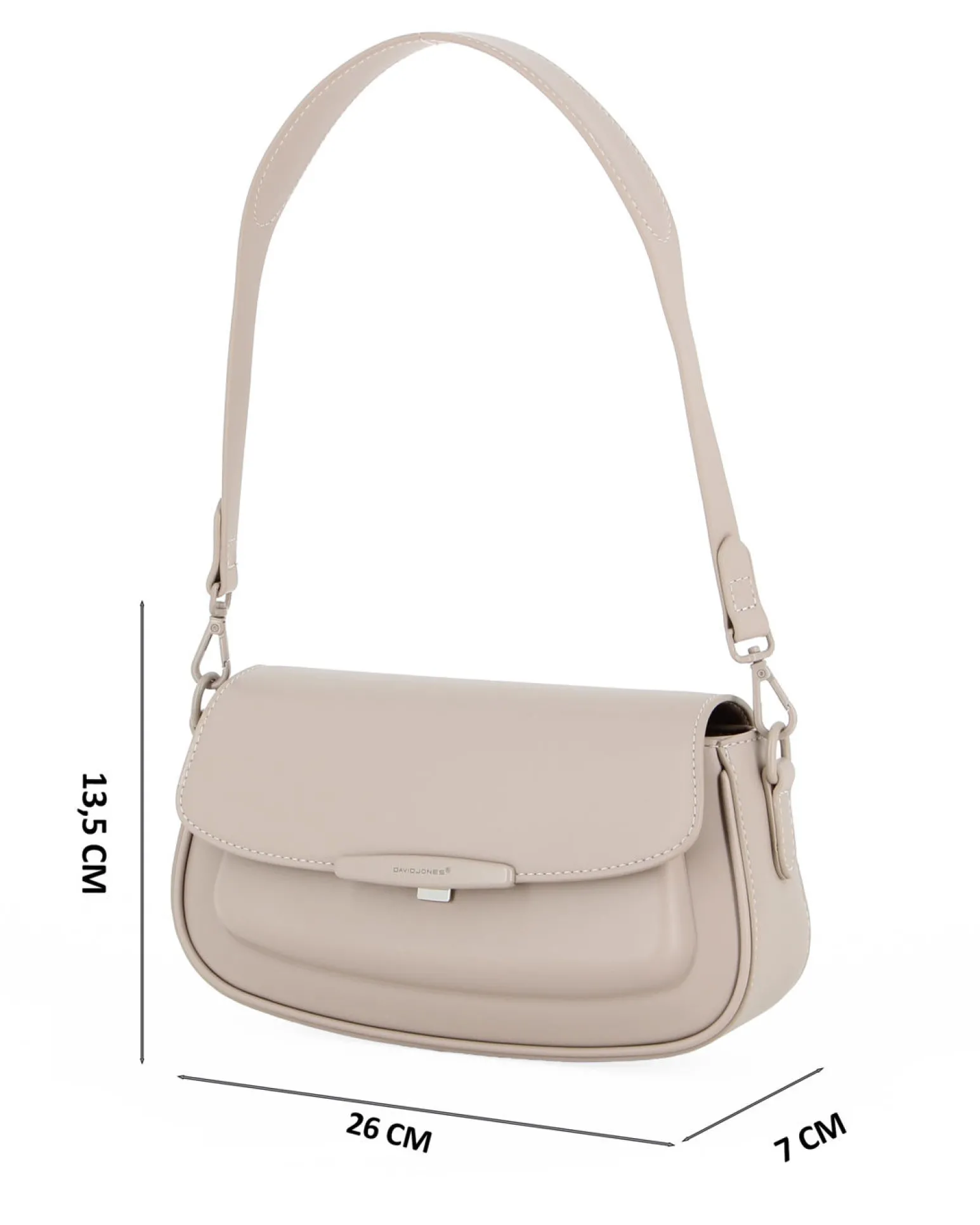 BORSA A SPALLA C/TRACOL.+CHIUSURA SCATTO