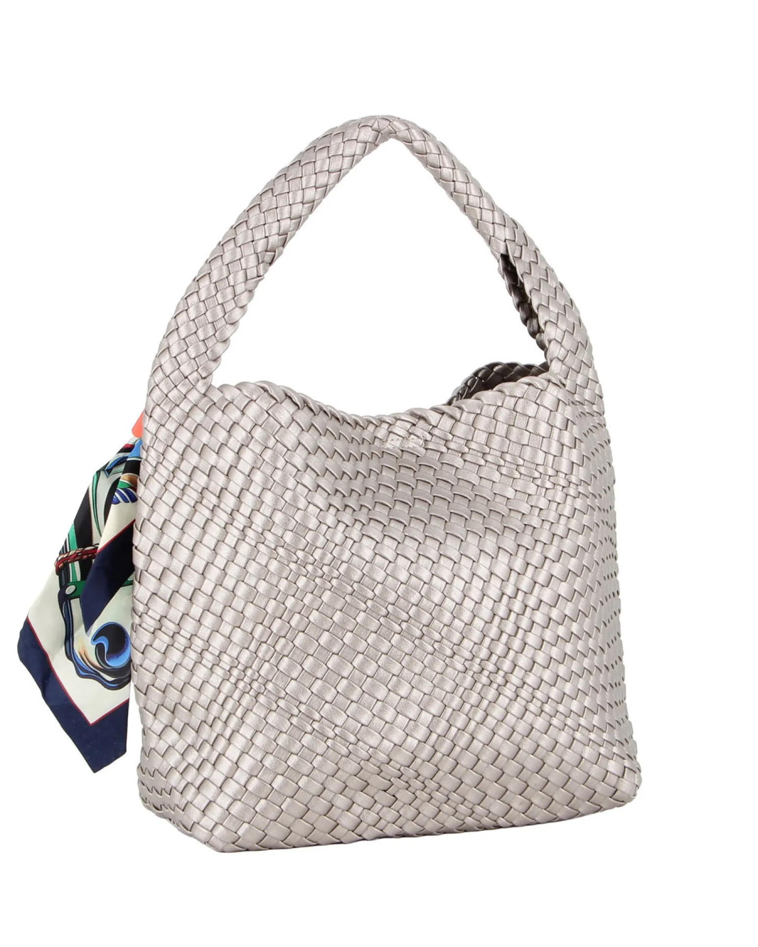 BORSA A SPALLA 1MAN.INTRECC. C/FOULARD