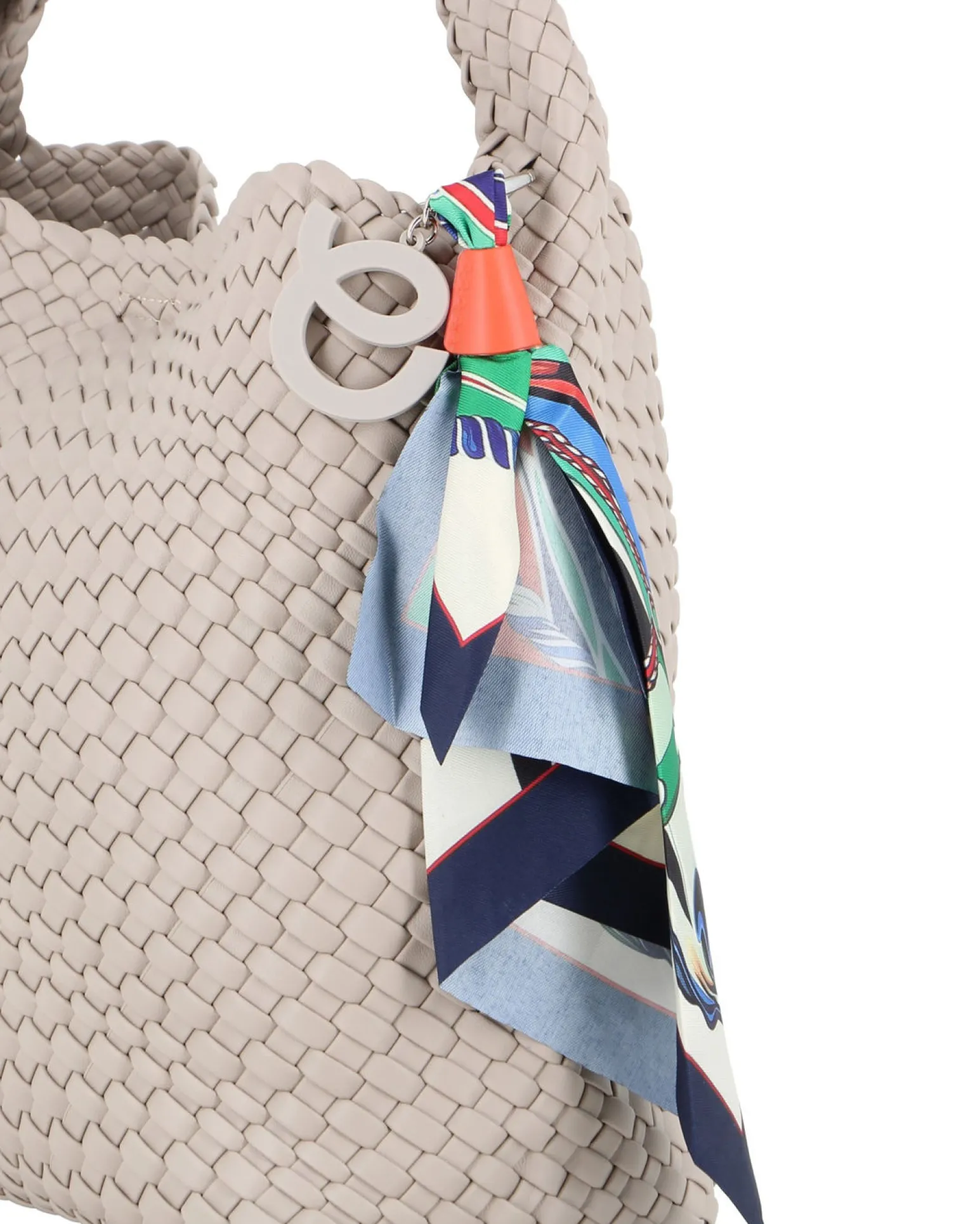 BORSA A SPALLA 1MAN.INTRECC. C/FOULARD