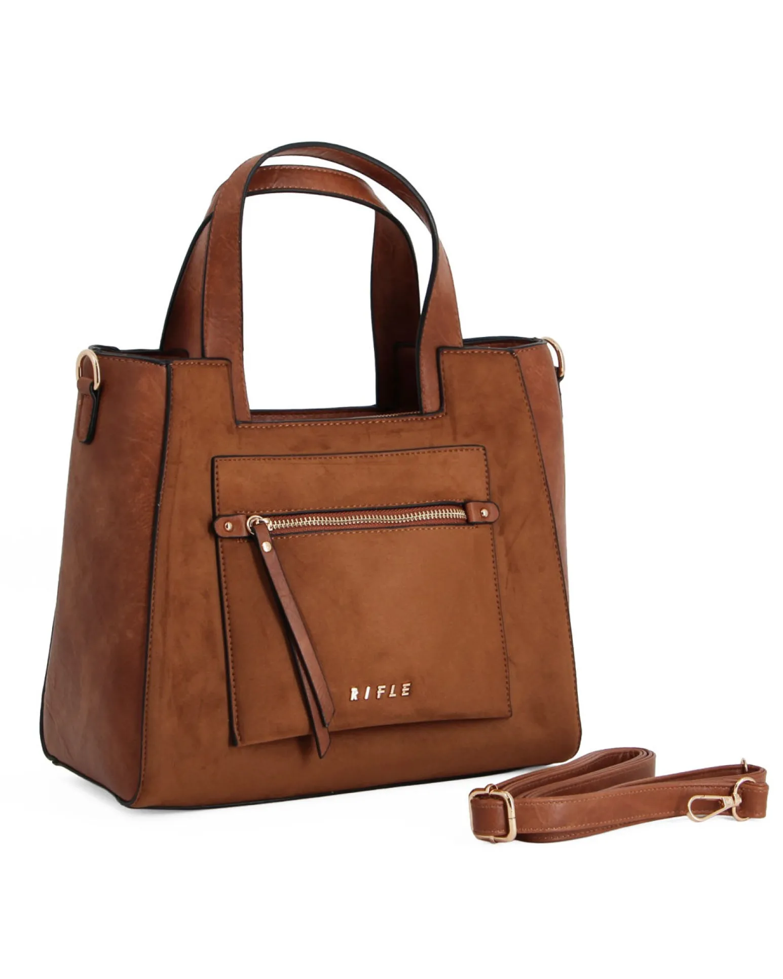 BORSA 2MAN.C/PARTE FRONT.SCAMOS+ZIP
