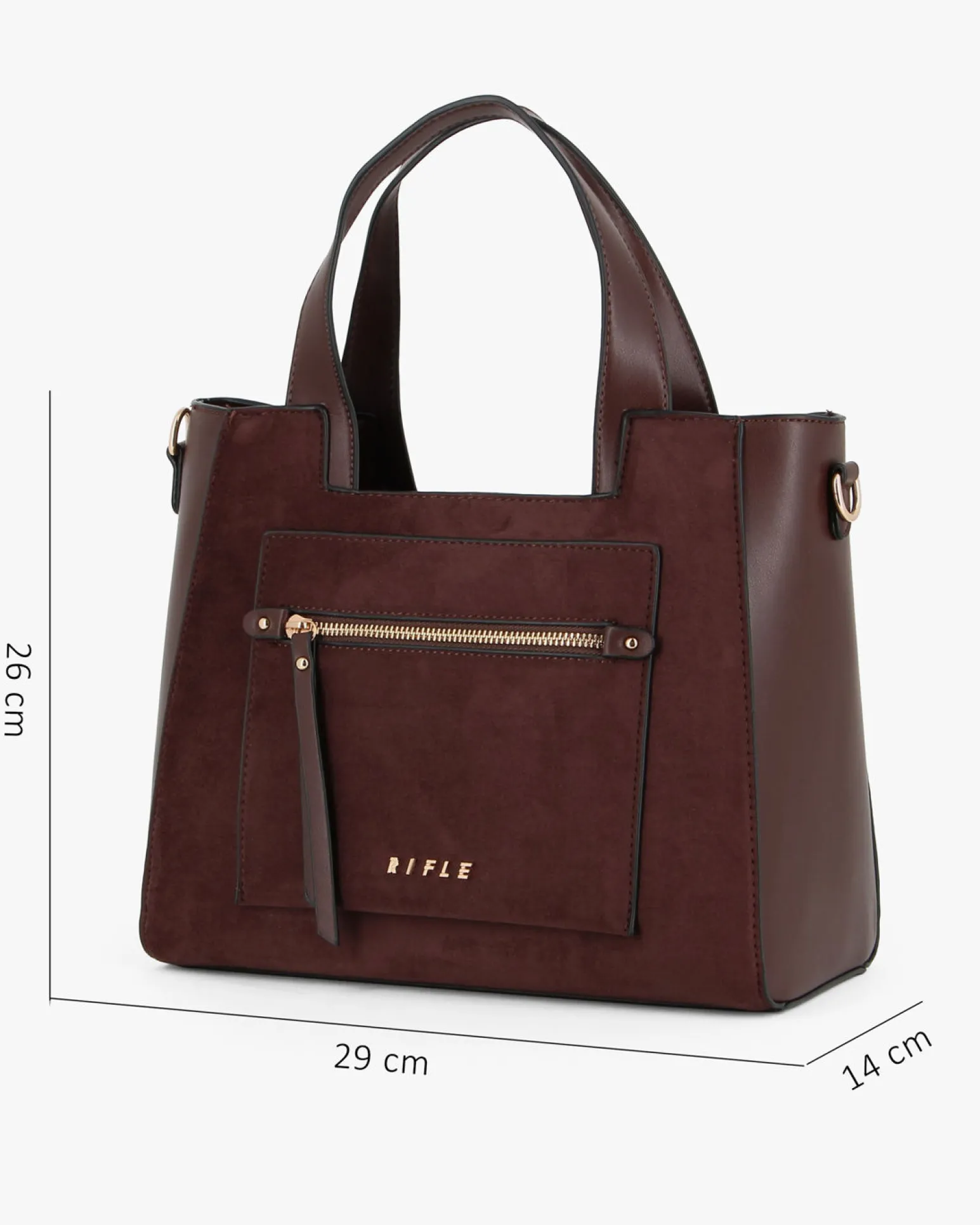 BORSA 2MAN.C/PARTE FRONT.SCAMOS+ZIP