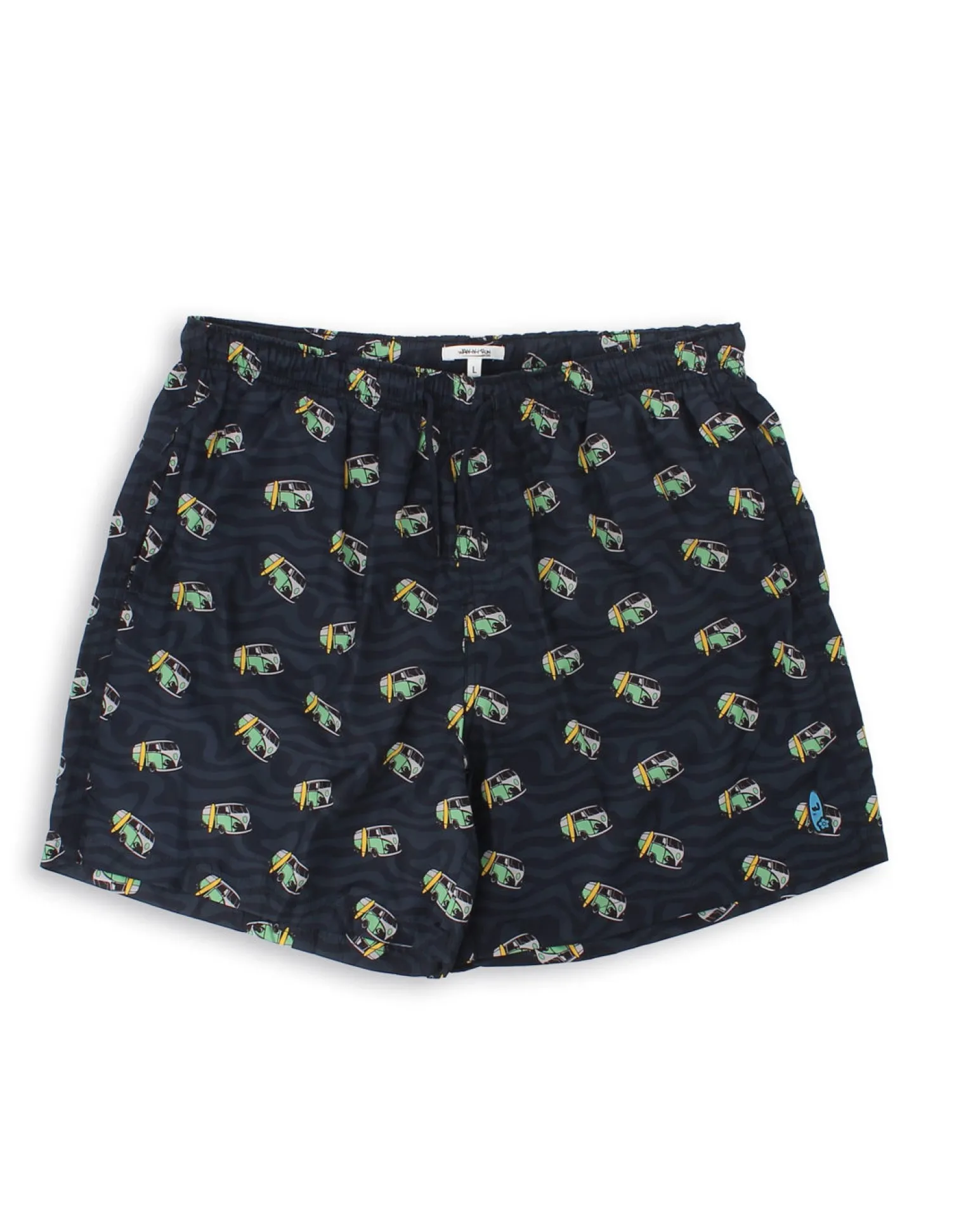 BOXER MARE JEREZ 25 BLU NOTTE AOP