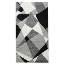 BOYTEKS –  Tappeto Milano grigio con disegno astratto 133x190 cm