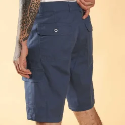 BREZZA DI - UOMO BERMUDA C/TASCONI TWILL 100% COTONE
