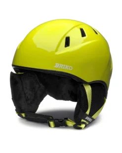 BRIKO - Casco sci da bambino MAKALU verde fluo