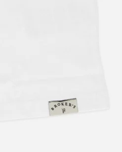 BROKER'S - Tshirt mezza manica bianca