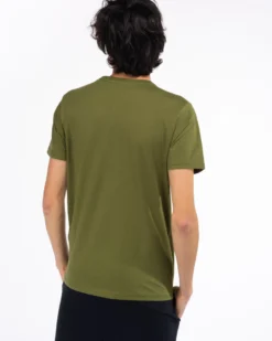 BROKER'S - Tshirt mezza manica con taschino e stampa