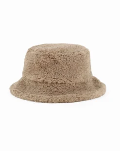 BRUGI - CAPPELLO PESCATORE TEDDY BEIGE DA DONNA