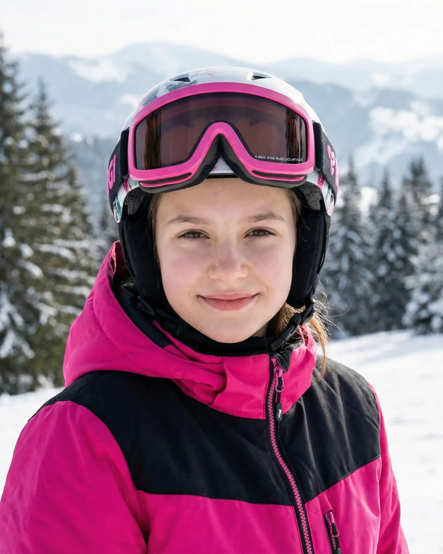 BRUGI - MASCHERA SCI JUNIOR FUXIA, ZJ1C-TB91-795
