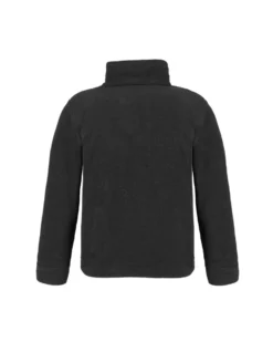 BRUGI - MICROPILE NERO MEZZA ZIP PER BAMBINI