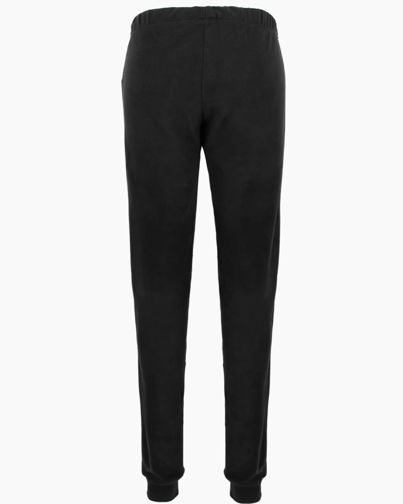 BRUGI - PANTALONE CON POLSINO MICROPILE DA DONNA NERO, 9GYL-T154_500