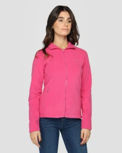 BRUGI - PILE FULL ZIP DONNA FUXIA, 9GZB-TZ17-744